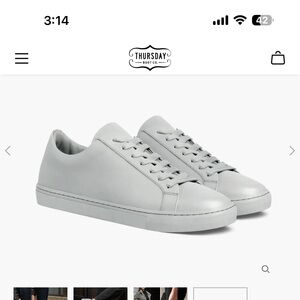 Thursday Boot Company Women's Low Top Sneakers - Light Grey